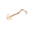 Little Butterfly Curved Nose Stud NSKZ-1767
